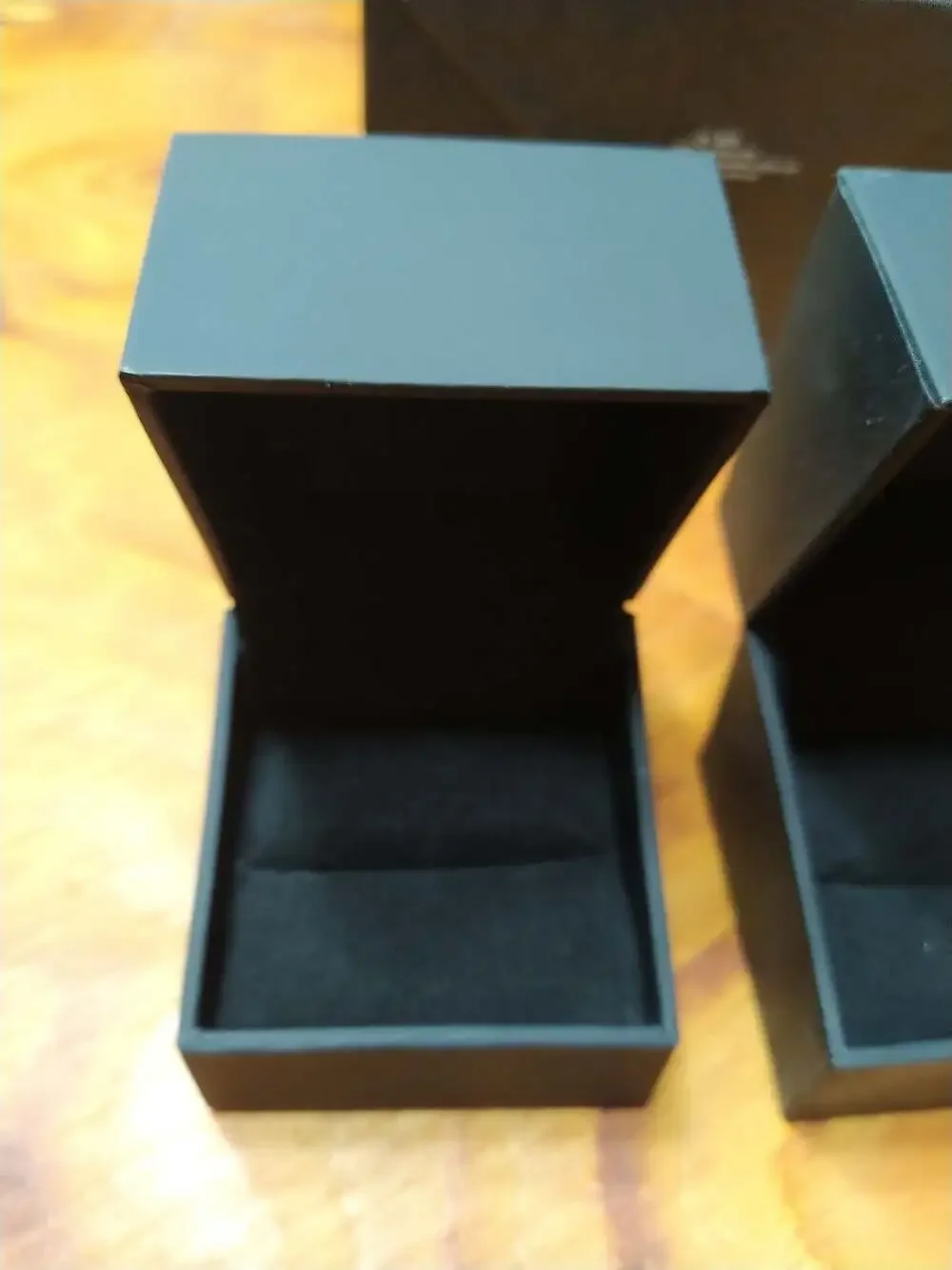 Kay Jewelers Black Ring Boxes and Gift Bag Set